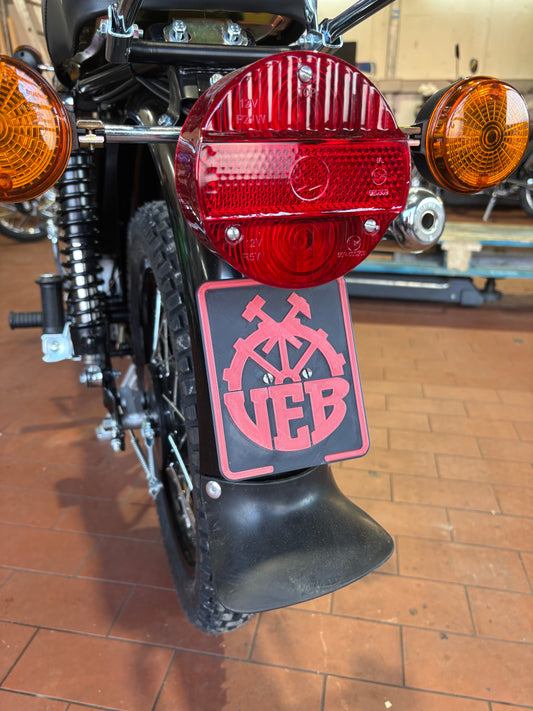 Simson Kennzeichen 3D Druck Custom VEB