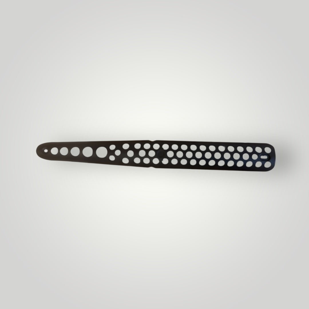 Hitzeschutzblech Auspuff Simson Enduro Schwarz Matt – B - Ware - simsonrausch