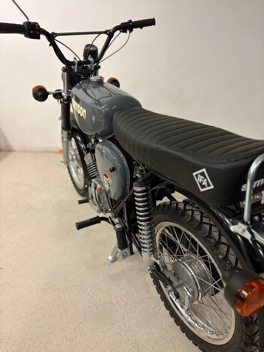 Simson S51 Grau mit ZT Lenker inkl ABE Neuaufbau Sofort Verfügbar - simsonrausch