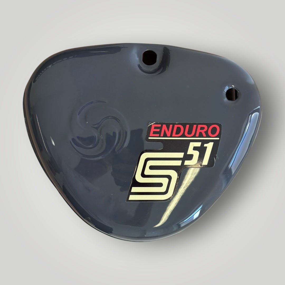 Simson Tank + Seitendeckel Grau S51/S50/S70 Enduro – B - Ware Ersatzteile - simsonrausch