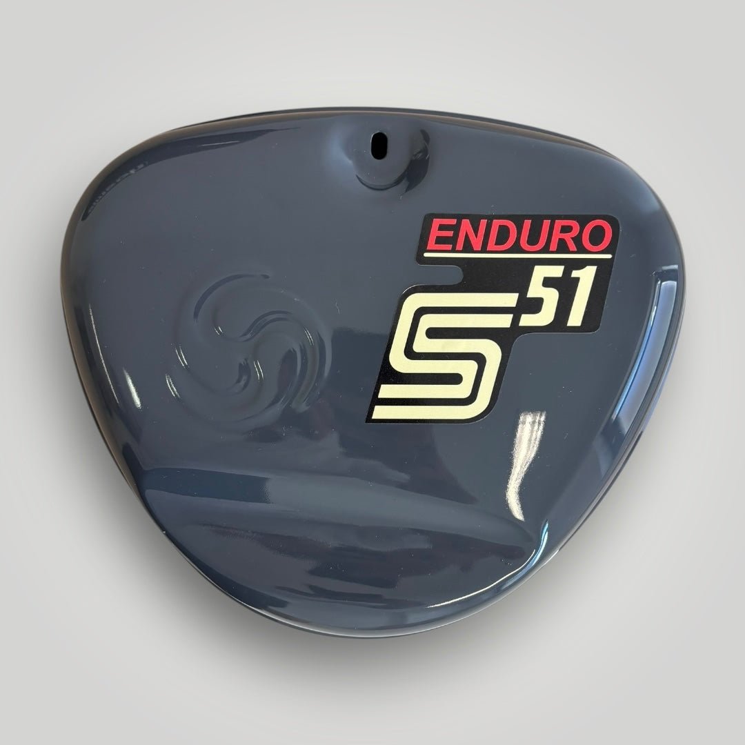 Simson Tank + Seitendeckel Grau S51/S50/S70 Enduro – B - Ware Ersatzteile - simsonrausch