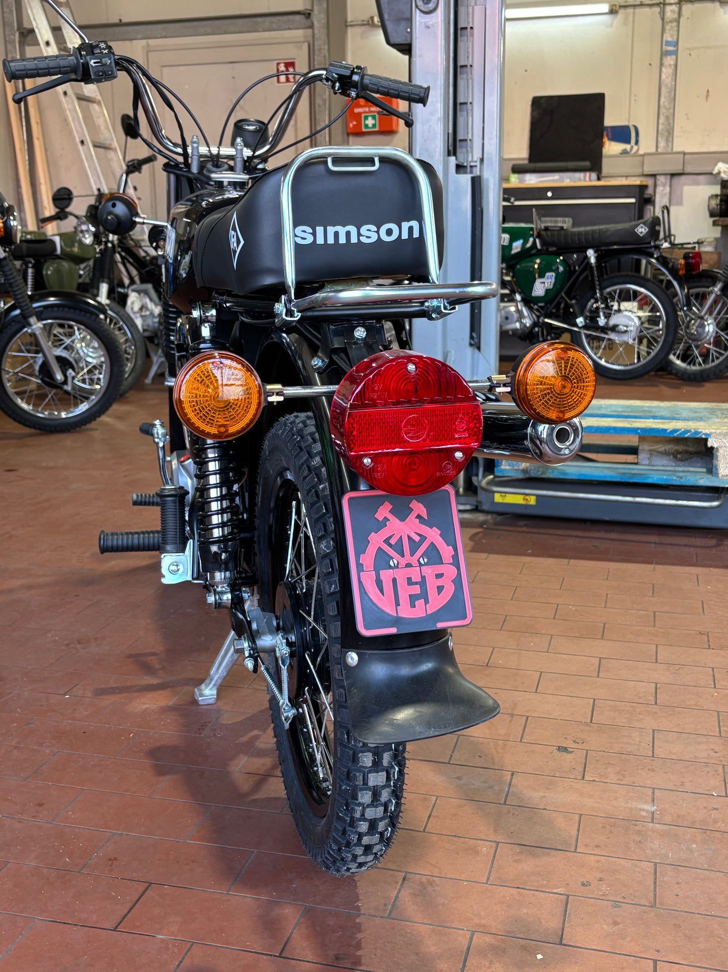 Simson Kennzeichen 3D Druck Custom VEB