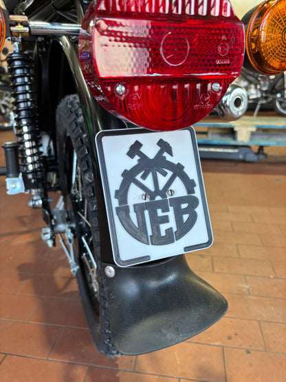 Simson Kennzeichen 3D Druck Custom VEB