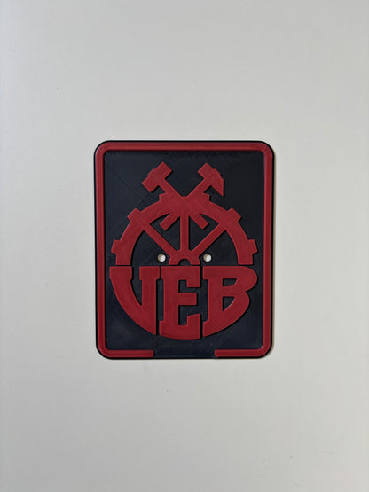 Simson Kennzeichen 3D Druck Custom VEB