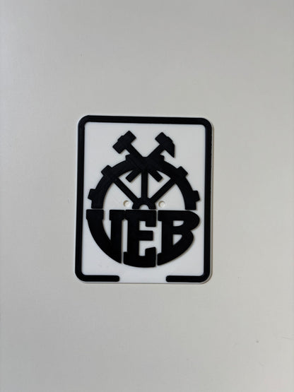 Simson Kennzeichen 3D Druck Custom VEB