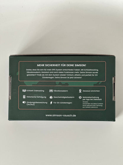 MopedGuard Anti - Diebstahl GPS - System - simsonrausch