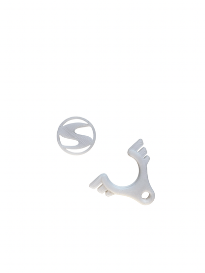 Simson Einkaufchip White Edition – Stylisch & Praktisch für Simson - Fans - simsonrausch