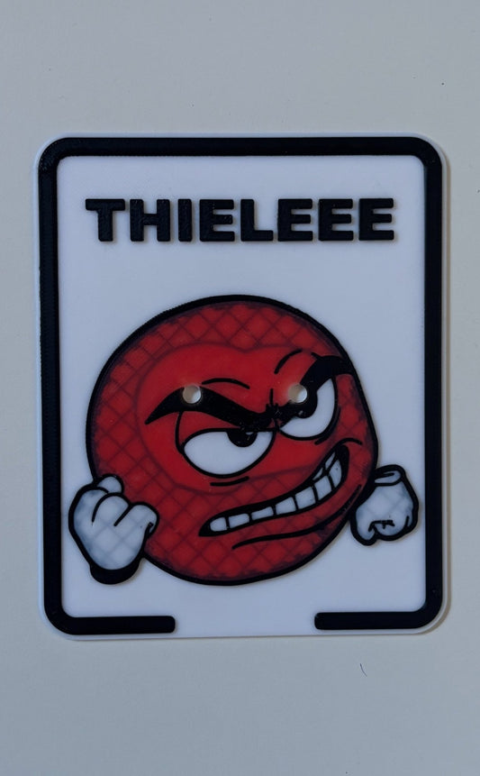 Simson Kennzeichen 3D Druck Custom THIELEEE - simsonrausch