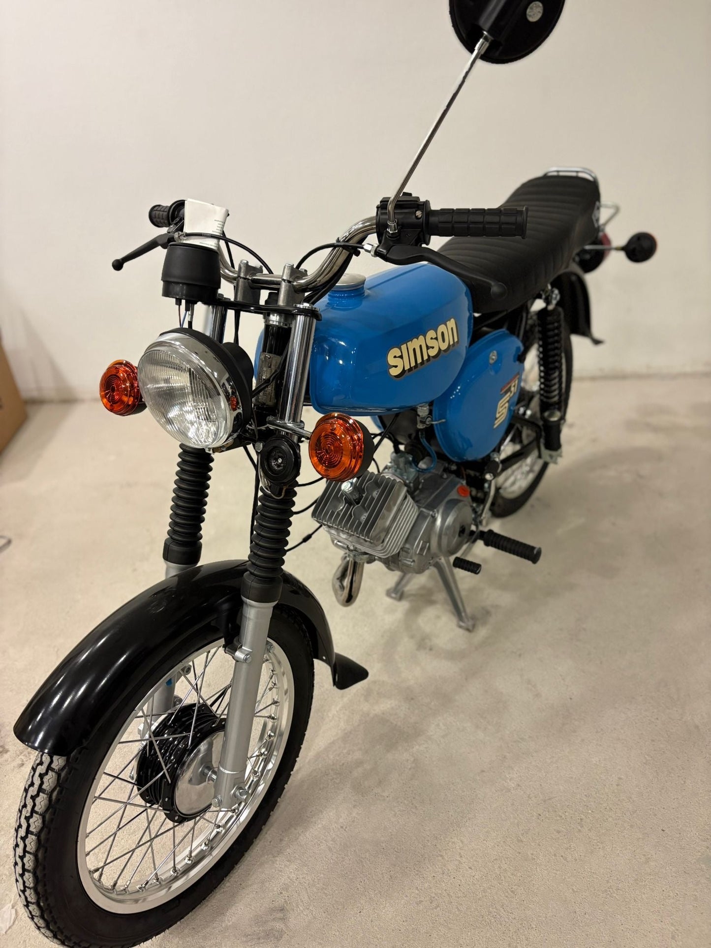 Simson S51 Blau Neuaufbau Sofort verfügbar - simsonrausch