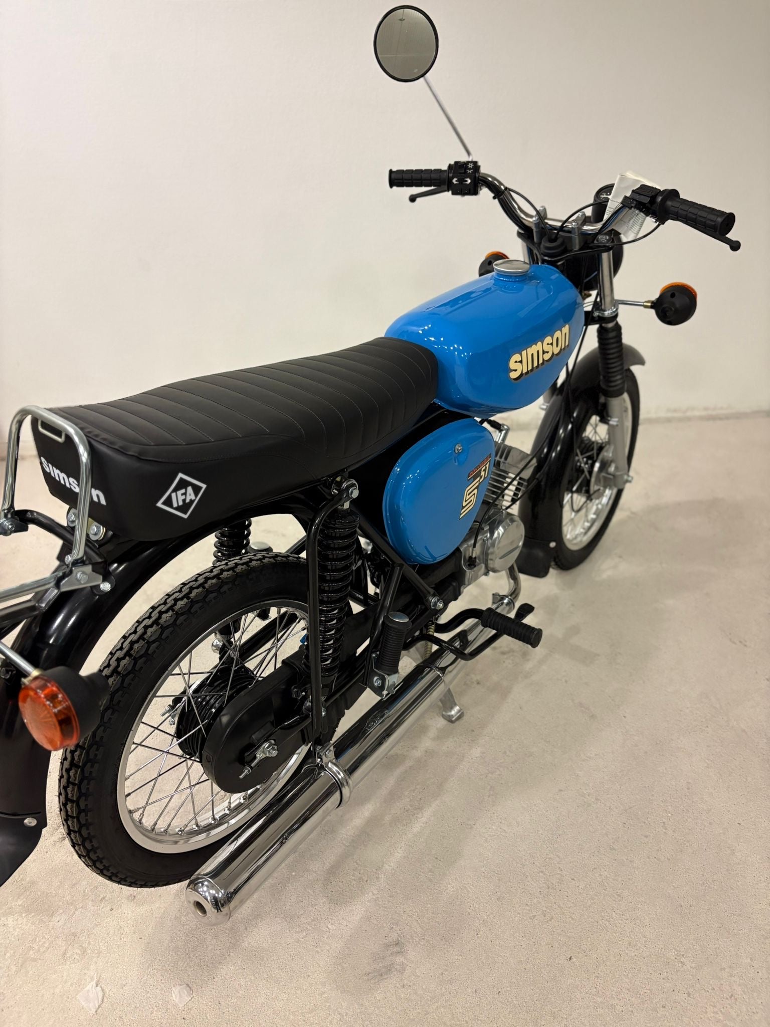 Simson S51 Blau Neuaufbau Sofort verfügbar - simsonrausch