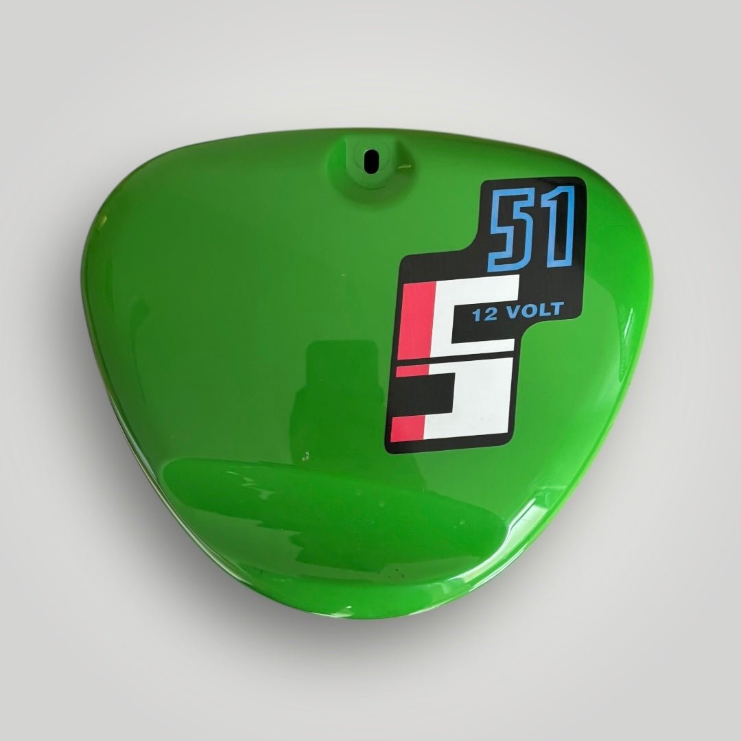 Simson Tank + Seitendeckel Saftgrün S51/S50/S70 Enduro – B - Ware Ersatzteile - simsonrausch