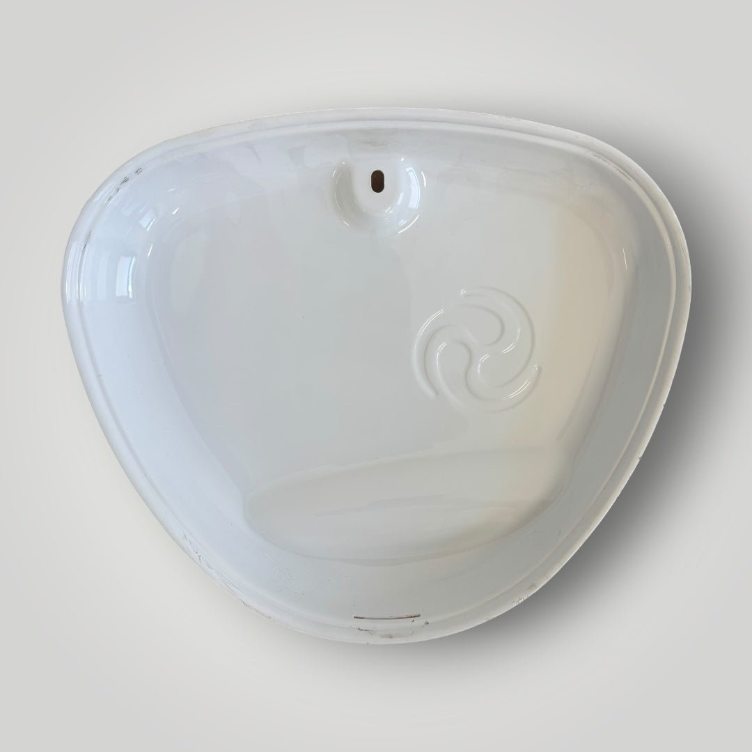 Simson Tank + Seitendeckel Weiß mit blau Stich S51/S50/S70 – B - Ware Ersatzteile - simsonrausch