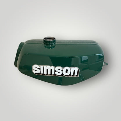 Simson Tank + Seitendeckel (Wirbel) Billardgrün S51/S50/S70 Enduro – B - Ware Ersatzteile - simsonrausch