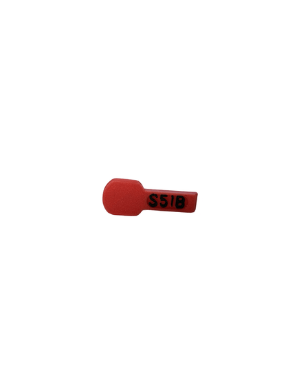 Simson Zündschlüssel - S51B Gravur - RED/BLACK EDITON - Made in Germany - simsonrausch