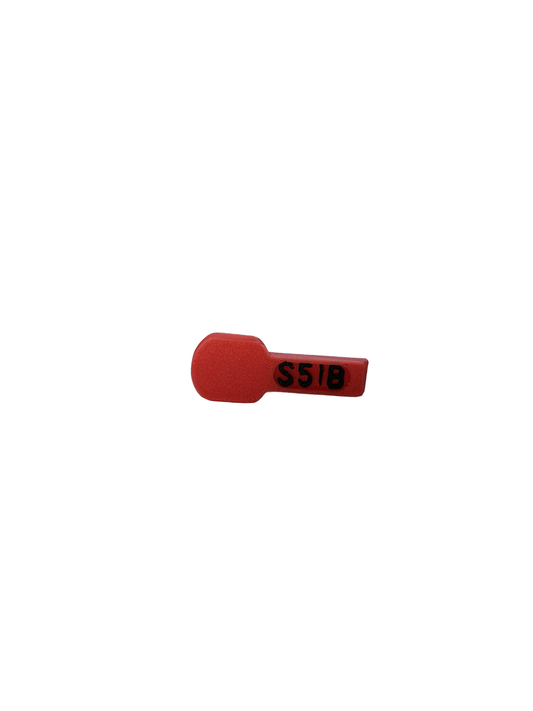 Simson Zündschlüssel - S51B Gravur - RED/BLACK EDITON - Made in Germany - simsonrausch